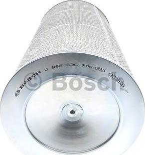 BOSCH 0 986 626 755 - Повітряний фільтр avtolavka.club