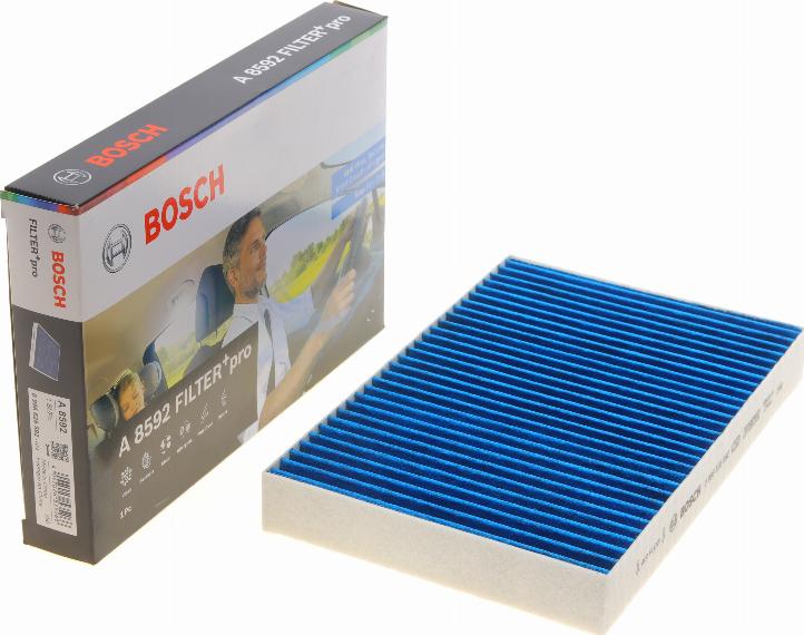 BOSCH 0 986 628 592 - Фільтр, повітря у внутрішній простір avtolavka.club