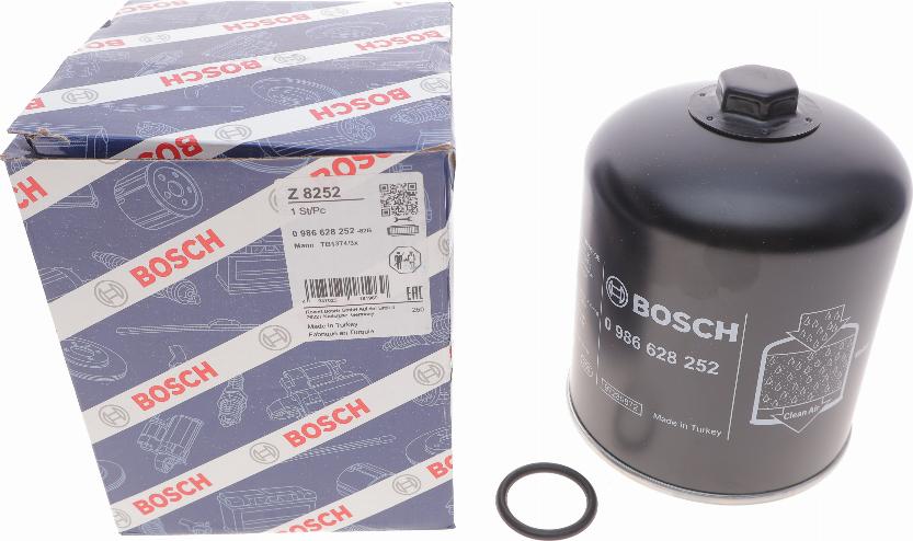 BOSCH 0 986 628 252 - Патрон осушувача повітря, пневматична система avtolavka.club