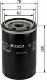 BOSCH 0 986 627 648 - Масляний фільтр avtolavka.club