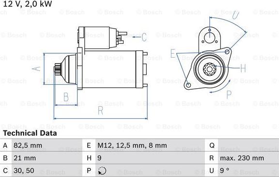 BOSCH 0 986 018 940 - Стартер avtolavka.club