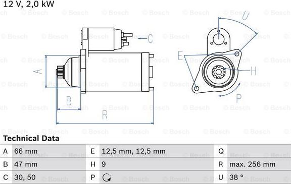 BOSCH 0 986 018 930 - Стартер avtolavka.club