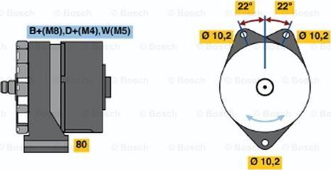 BOSCH 0 986 036 920 - Генератор avtolavka.club