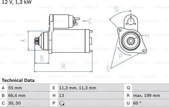 BOSCH 0 986 025 340 - Стартер avtolavka.club