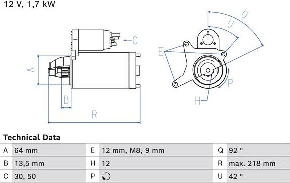 BOSCH 0 986 026 280 - Стартер avtolavka.club