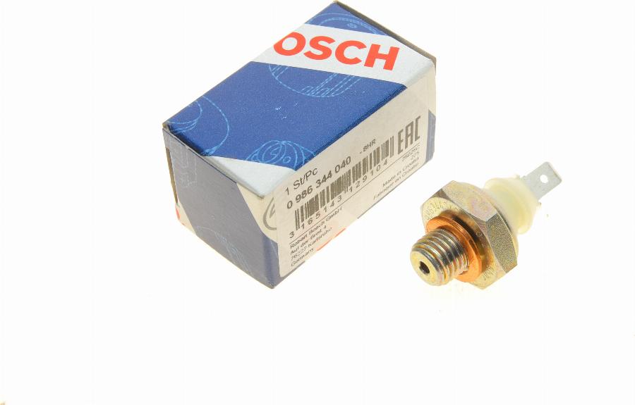 BOSCH 0 986 344 040 - Датчик, тиск масла avtolavka.club