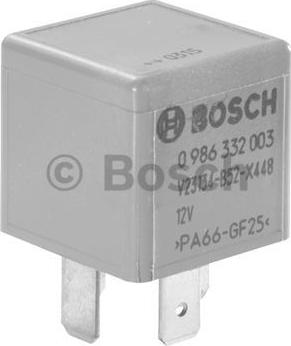 BOSCH 0 986 332 003 - Реле, робочий струм avtolavka.club