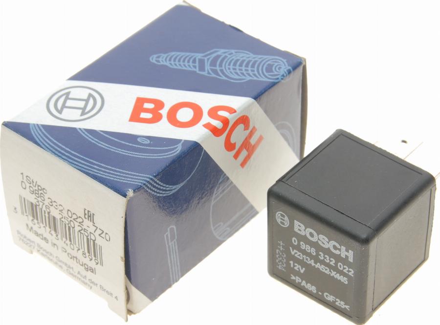 BOSCH 0 986 332 022 - Реле, робочий струм avtolavka.club