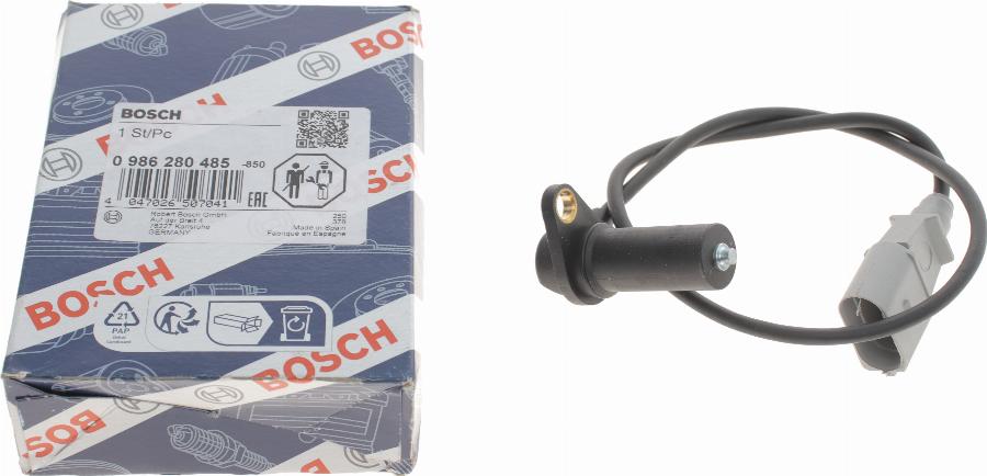 BOSCH 0 986 280 485 - Датчик імпульсів, колінчастий вал avtolavka.club