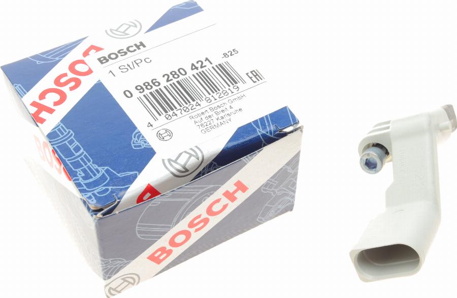 BOSCH 0 986 280 421 - Датчик імпульсів, колінчастий вал avtolavka.club