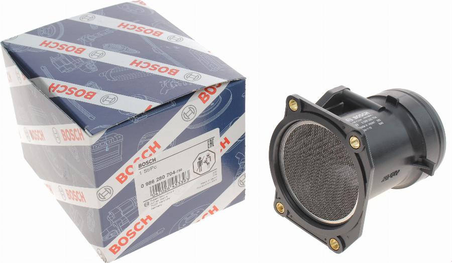 BOSCH 0 986 280 704 - Датчик потоку, маси повітря avtolavka.club