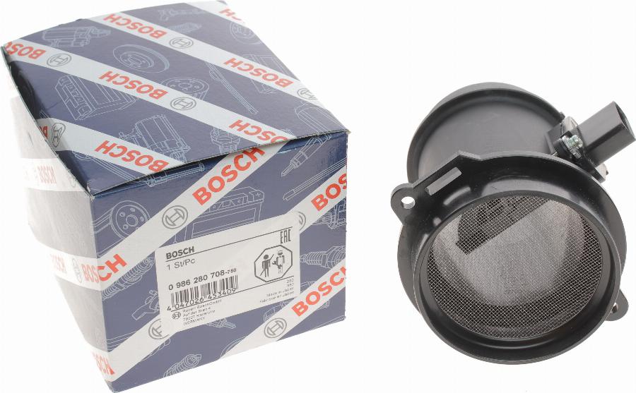 BOSCH 0 986 280 708 - Датчик потоку, маси повітря avtolavka.club