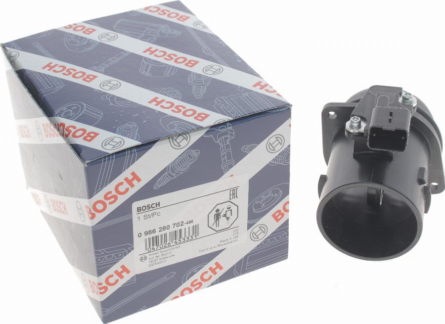 BOSCH 0 986 280 702 - Датчик потоку, маси повітря avtolavka.club