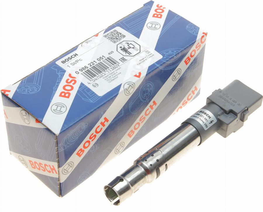 BOSCH 0 986 221 051 - Котушка запалювання avtolavka.club