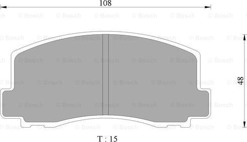 BOSCH 0 986 AB9 017 - Гальмівні колодки, дискові гальма avtolavka.club