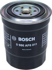 BOSCH 0 986 AF6 011 - Паливний фільтр avtolavka.club