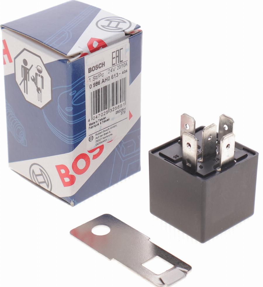 BOSCH 0 986 AH0 613 - Реле, робочий струм avtolavka.club