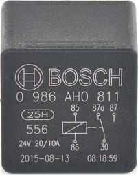 BOSCH 0 986 AH0 811 - Реле, робочий струм avtolavka.club