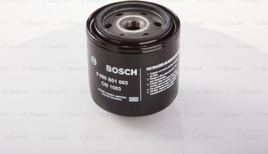 BOSCH 0 986 B01 003 - Масляний фільтр avtolavka.club