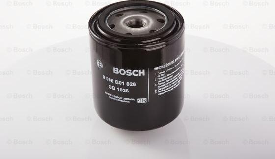 BOSCH 0 986 B01 026 - Масляний фільтр avtolavka.club