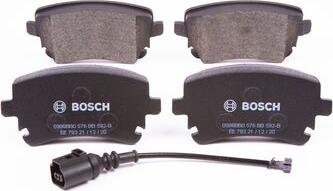 BOSCH 0 986 BB0 576 - Гальмівні колодки, дискові гальма avtolavka.club