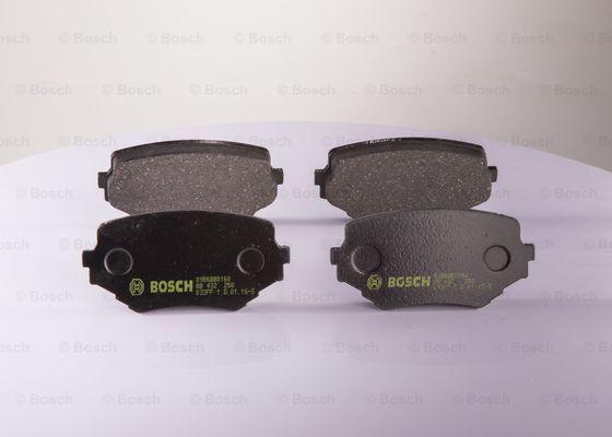 BOSCH 0 986 BB0 160 - Гальмівні колодки, дискові гальма avtolavka.club