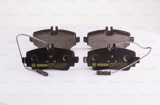 BOSCH 0 986 BB0 117 - Гальмівні колодки, дискові гальма avtolavka.club