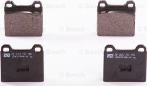 BOSCH 0 986 BB0 255 - Гальмівні колодки, дискові гальма avtolavka.club