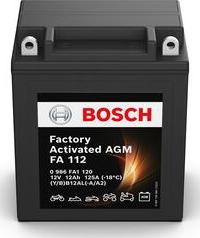 BOSCH 0 986 FA1 120 - Стартерна акумуляторна батарея, АКБ avtolavka.club
