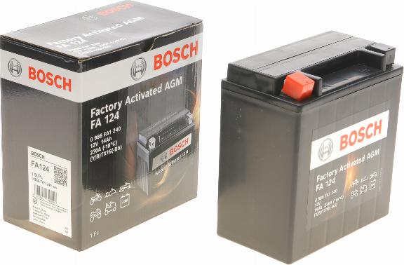 BOSCH 0 986 FA1 240 - Стартерна акумуляторна батарея, АКБ avtolavka.club