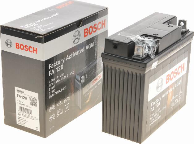 BOSCH 0 986 FA1 200 - Стартерна акумуляторна батарея, АКБ avtolavka.club