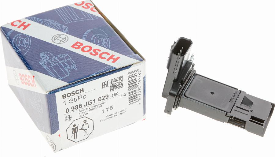 BOSCH 0 986 JG1 629 - Датчик потоку, маси повітря avtolavka.club