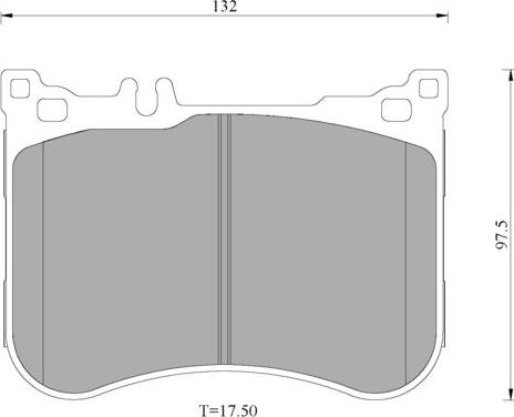 BOSCH 0 986 T11 210 - Гальмівні колодки, дискові гальма avtolavka.club