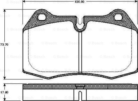 Japanparts JPA-129 - Гальмівні колодки, дискові гальма avtolavka.club