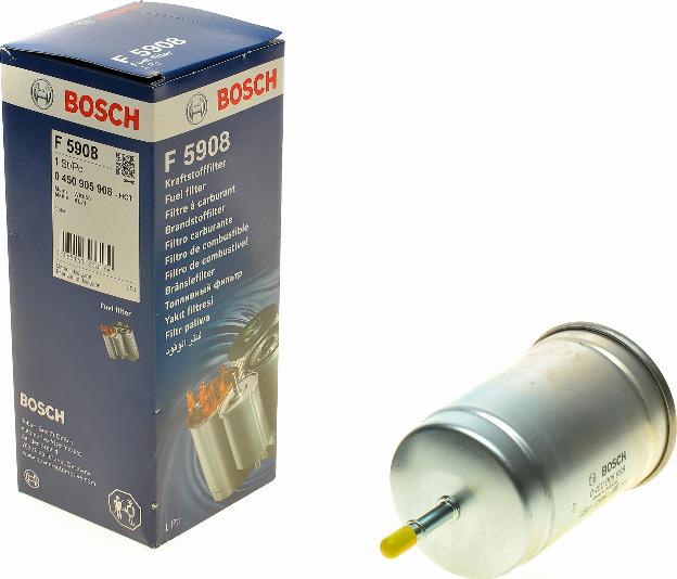 BOSCH 0 450 905 908 - Паливний фільтр avtolavka.club