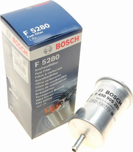 BOSCH 0 450 905 280 - Паливний фільтр avtolavka.club