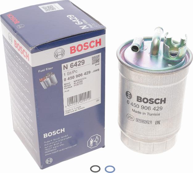 BOSCH 0 450 906 429 - Паливний фільтр avtolavka.club