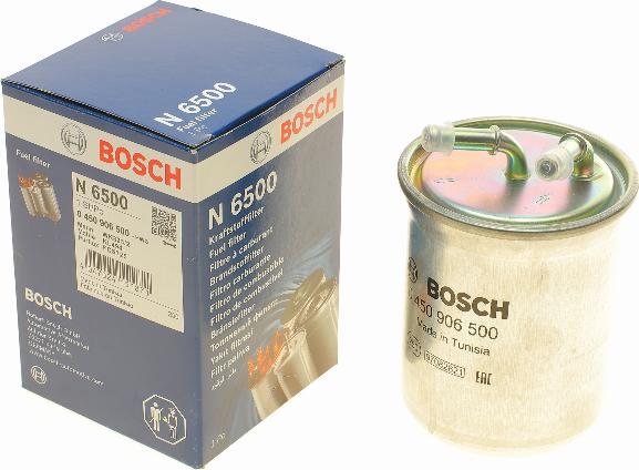 BOSCH 0 450 906 500 - Паливний фільтр avtolavka.club