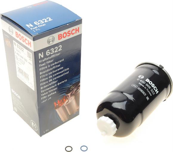 BOSCH 0 450 906 322 - Паливний фільтр avtolavka.club