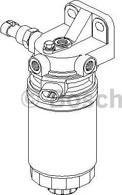 BOSCH 0 450 133 256 - Паливний фільтр avtolavka.club