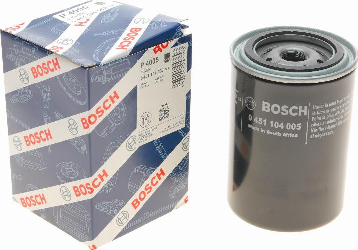 BOSCH 0 451 104 005 - Масляний фільтр avtolavka.club