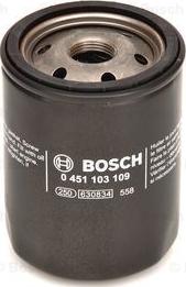 BOSCH 0 451 103 109 - Масляний фільтр avtolavka.club