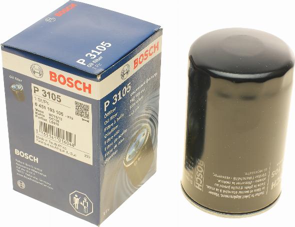 BOSCH 0 451 103 105 - Масляний фільтр avtolavka.club