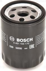 BOSCH 0 451 103 170 - Масляний фільтр avtolavka.club