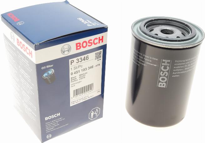 BOSCH 0 451 103 346 - Масляний фільтр avtolavka.club