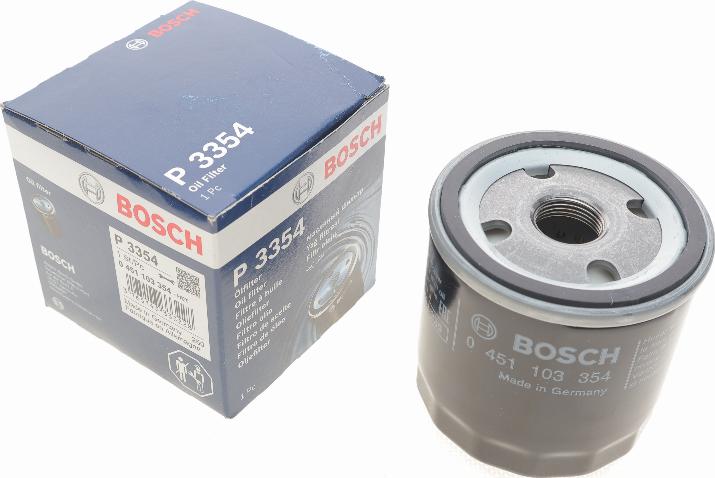 BOSCH 0 451 103 354 - Масляний фільтр avtolavka.club