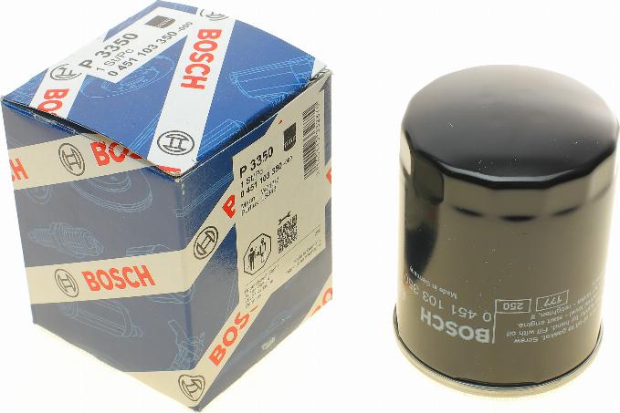 BOSCH 0 451 103 350 - Масляний фільтр avtolavka.club