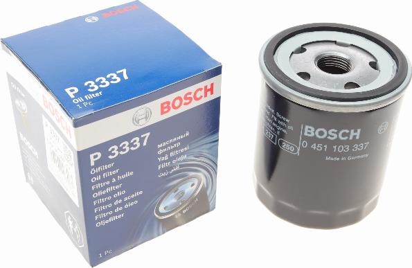 BOSCH 0 451 103 337 - Масляний фільтр avtolavka.club