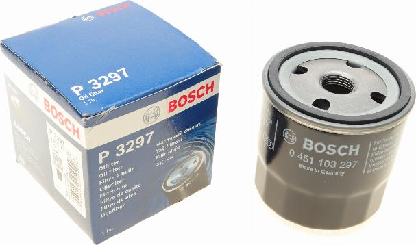 BOSCH 0 451 103 297 - Масляний фільтр avtolavka.club