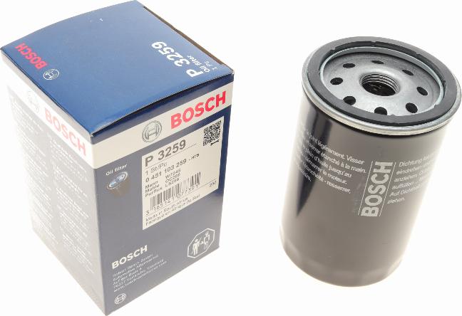 BOSCH 0 451 103 259 - Масляний фільтр avtolavka.club